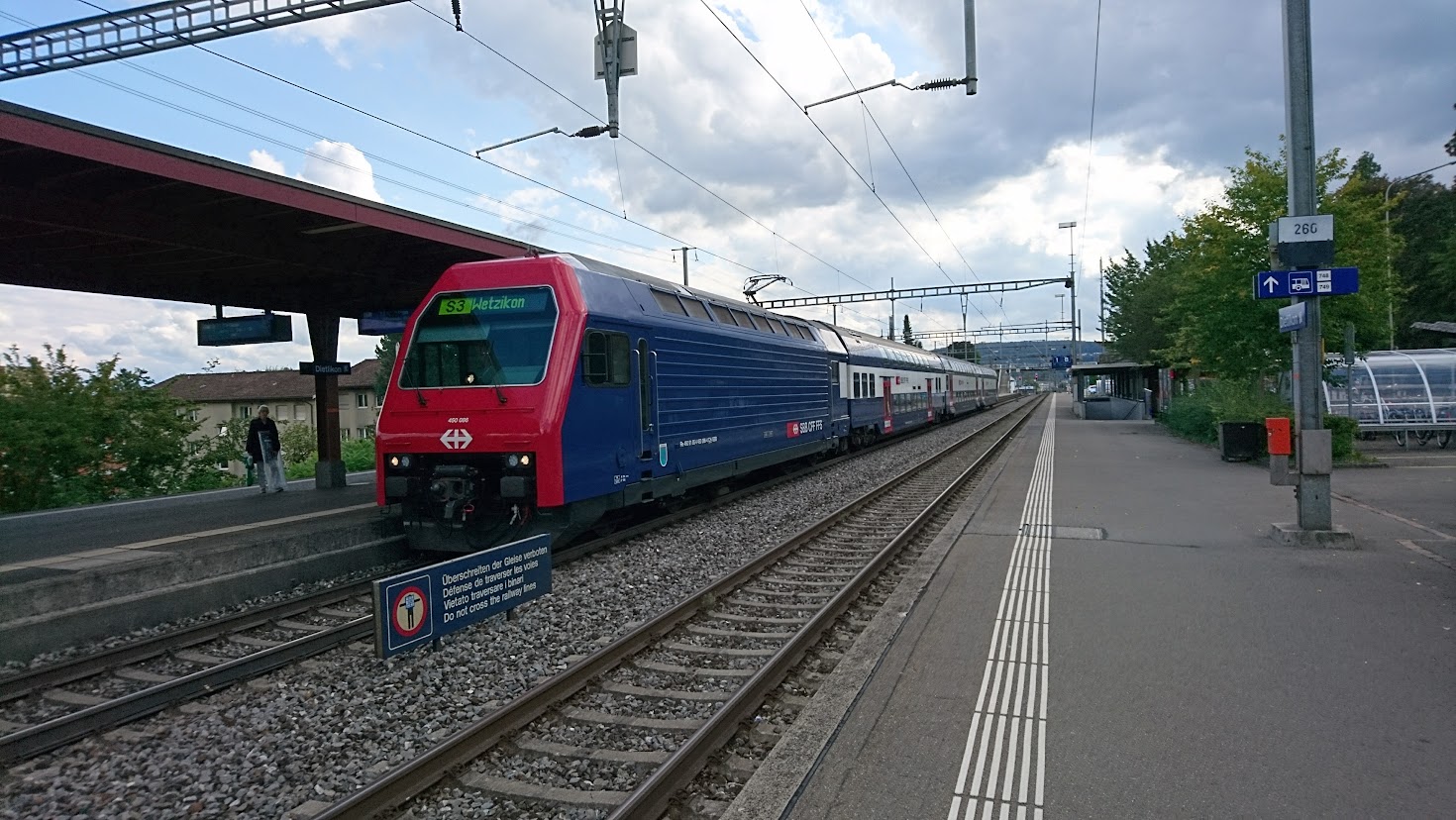 Bahnhof Dietlikon 16. Sept. 2017