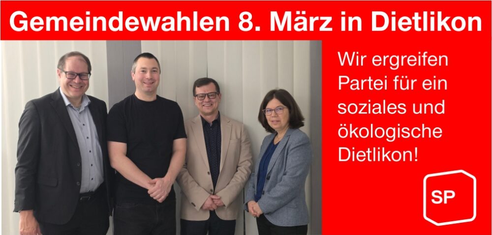 Wahlen vom 8. März 2026 in Dietlikon