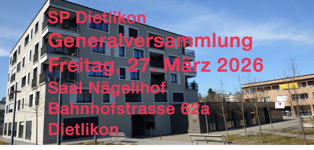 Generalversammlung 27. März 2026